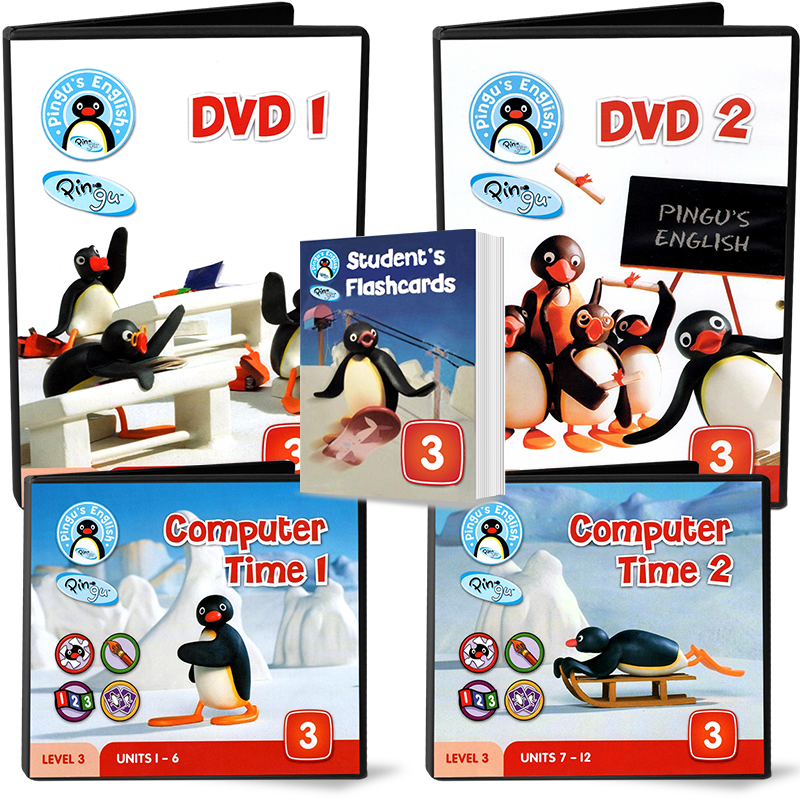 – Flashcards + CD + DVD 1 si 2 – Level 3