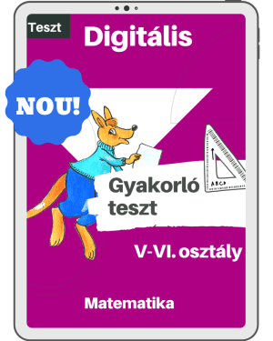 f. Gyakorló teszt 6 – Matematika – V-VI. osztály