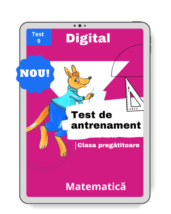 a. Test 9 de antrenament, clasa pregătitoare – Cangurul de Matematică