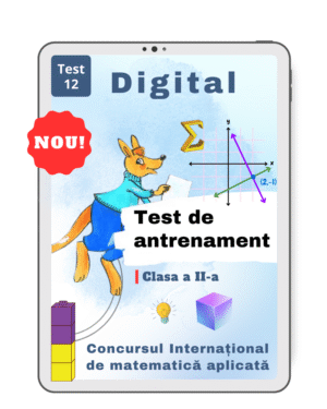 c. Test 12 de antrenament, clasa a II-a – Cangurul de Matematică