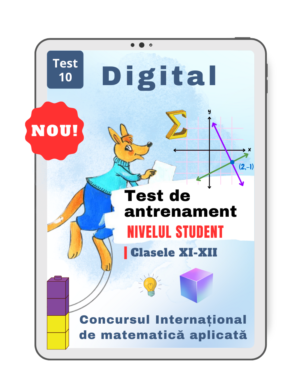 Matematica aplicată RO - cls 11-12-TEST 10