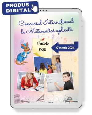 CONCURSUL INTERNAŢIONAL CANGURUL DE MATEMATICĂ din 27 martie 2026