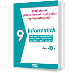 Info (științe) cls.9 - ghid elevi